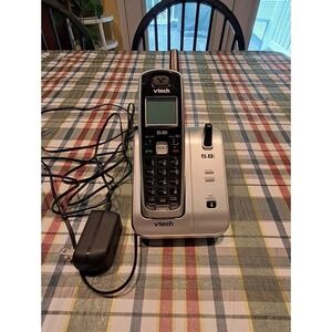 VTech 5.8 GHz Silver Cordless Phone with Base